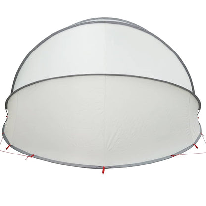 Dome Piscina Grigio e arancione 430 x 430 x 210 cm | homemem39
