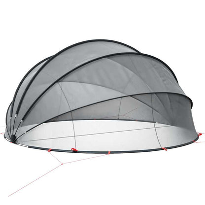 Dome Piscina Nero 430 x 430 x 210 cm | homemem39