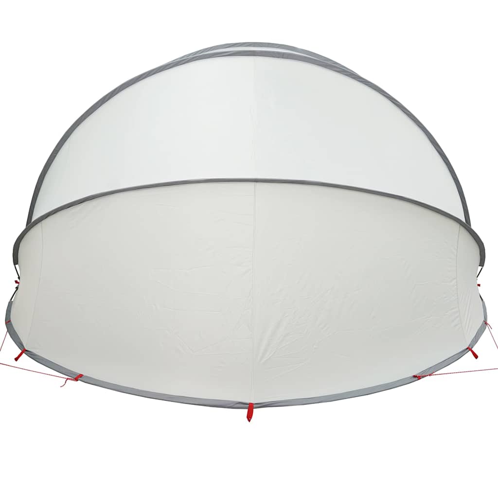 Dome Piscina Grigio e arancione 472 x 460 x 229 cm