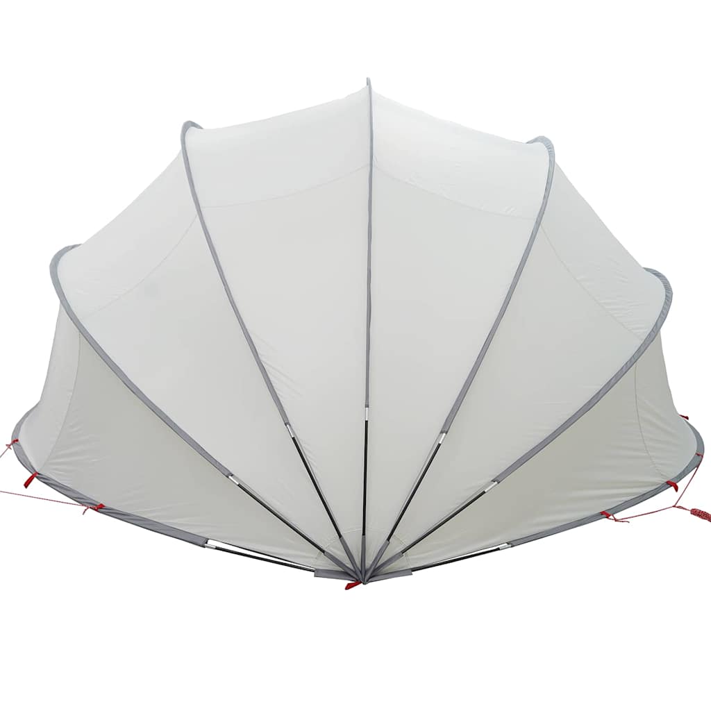 Dome Piscina Grigio e arancione 472 x 460 x 229 cm