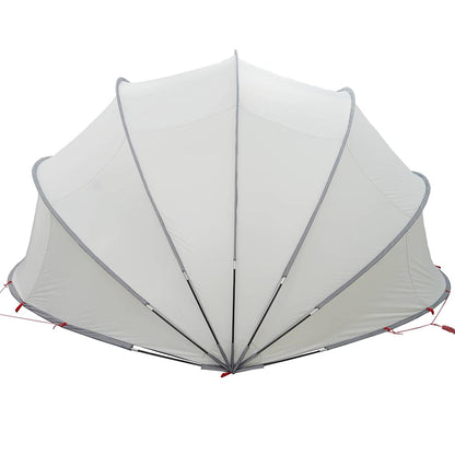 Dome Piscina Grigio e arancione 472 x 460 x 229 cm