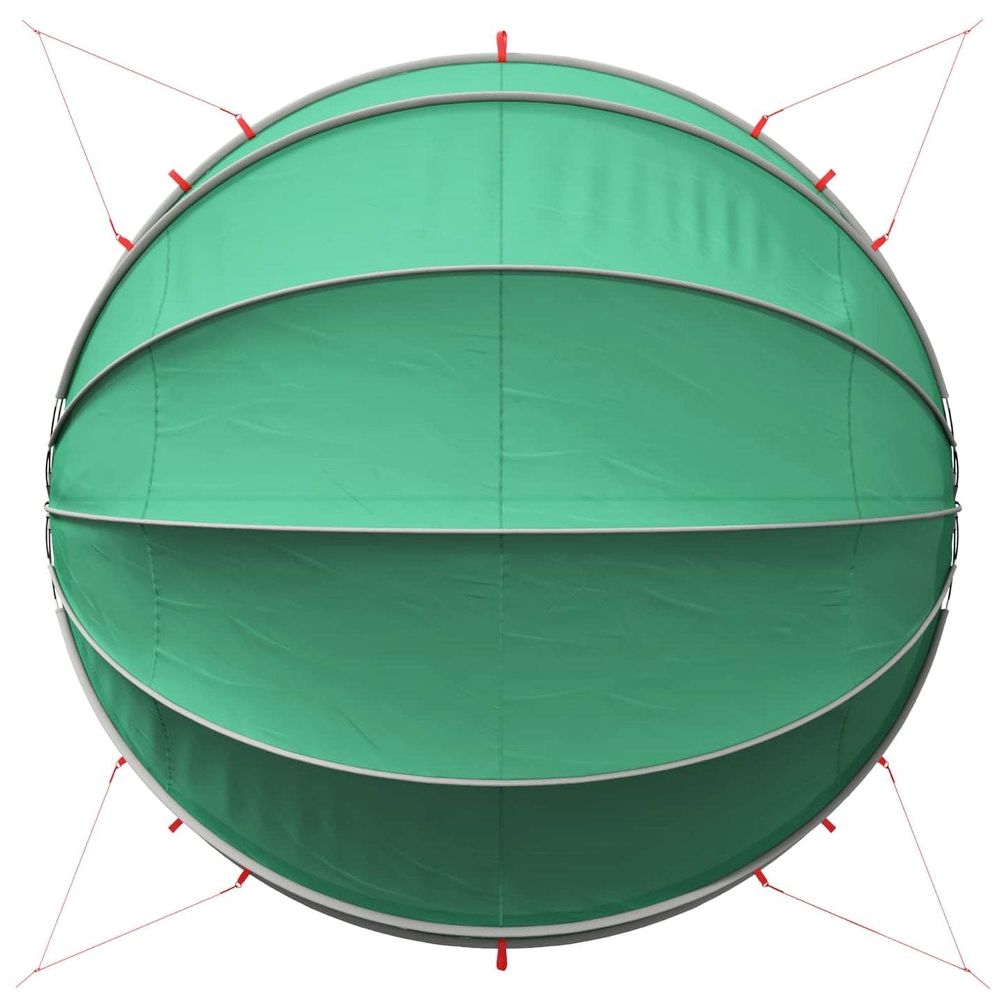 Dome Piscina 500 x 500 x 236 cm Verde Mare