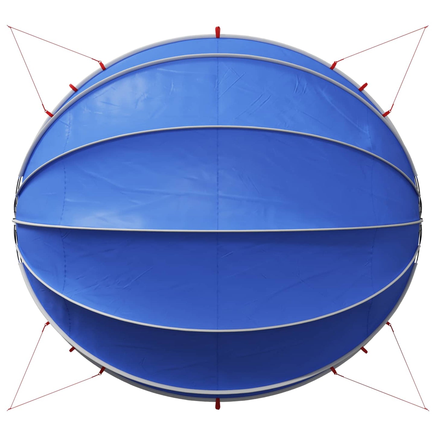 Dome Piscina 546 x 516 x 250 cm Blu Azzurro