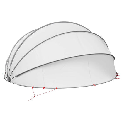 Dome Piscina Grigio e arancione 546 x 516 x 250 cm