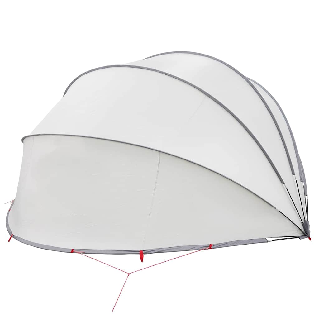 Dome Piscina Grigio e arancione 546 x 516 x 250 cm | homemem39