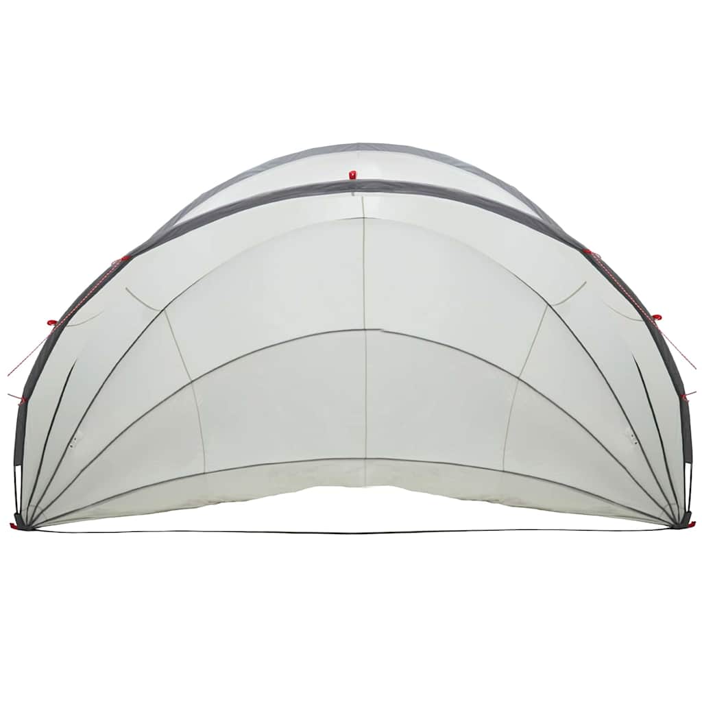 Dome Piscina Grigio e arancione 546 x 516 x 250 cm
