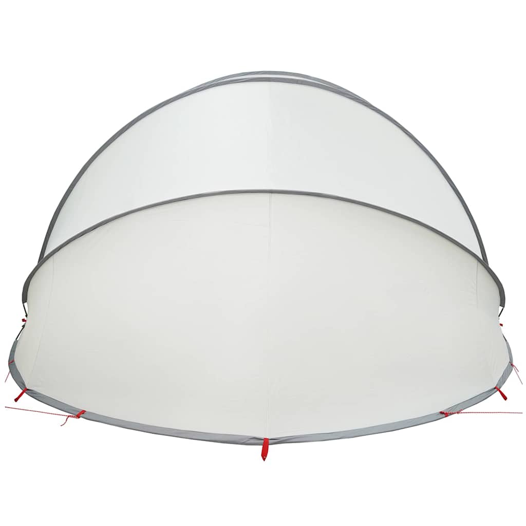 Dome Piscina Grigio e arancione 546 x 516 x 250 cm | homemem39