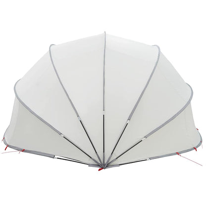 Dome Piscina Grigio e arancione 546 x 516 x 250 cm | homemem39
