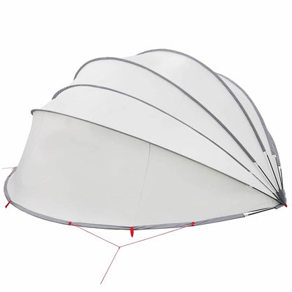 Dome Piscina Grigio e arancione 592 x 590 x 275 cm | homemem39