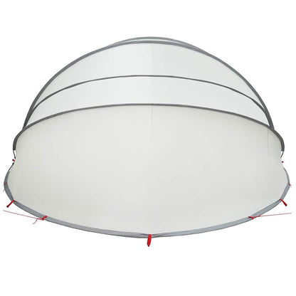 Dome Piscina Grigio e arancione 592 x 590 x 275 cm