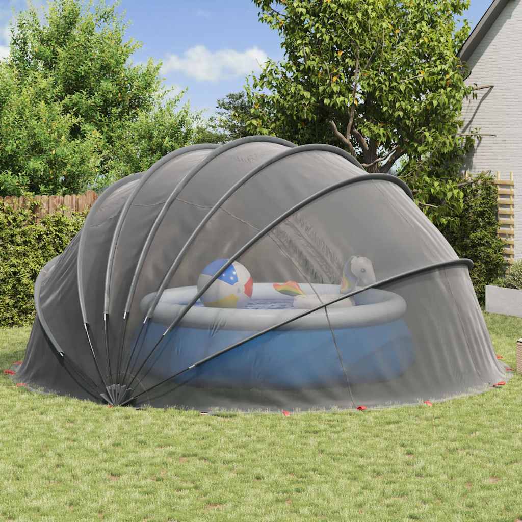 Dome Piscina Nero 592 x 590 x 275 cm