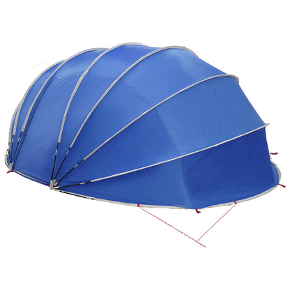 Tenda da piscina a cupola 538 x 440 x 204 cm Blu Azzurro