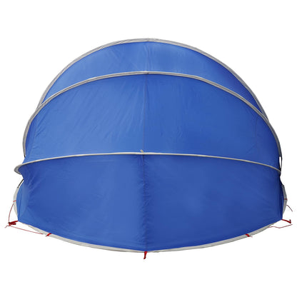 Tenda da piscina a cupola 538 x 440 x 204 cm Blu Azzurro