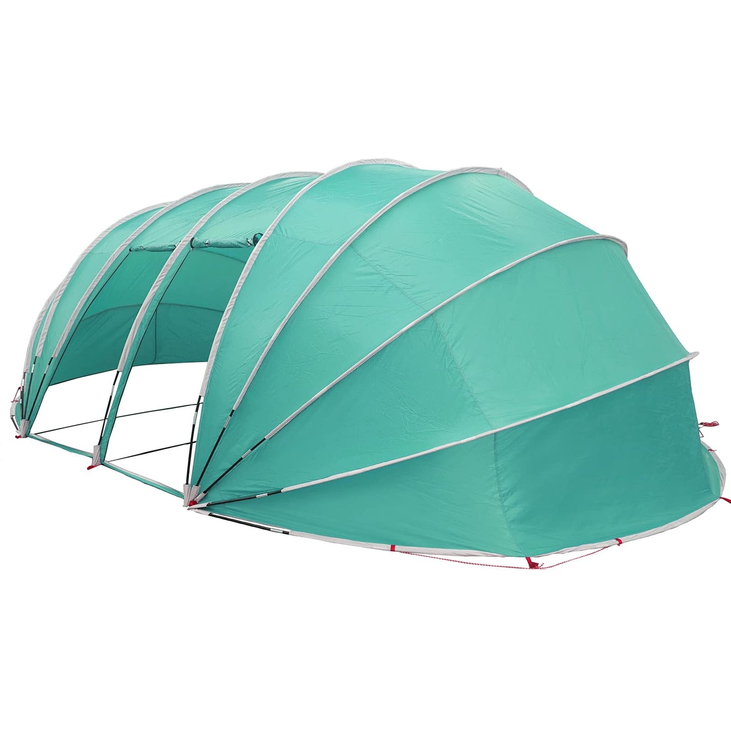 Tenda da piscina a cupola Blu 538 x 440 x 204 cm