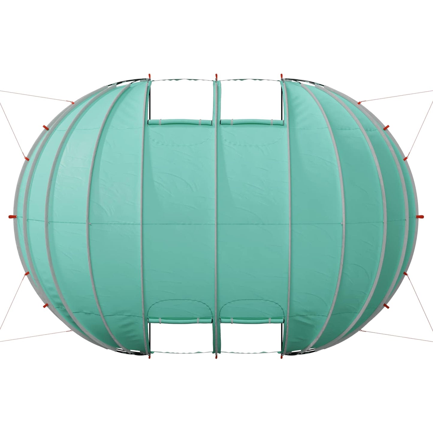Tenda da piscina a cupola Blu 538 x 440 x 204 cm | homemem39