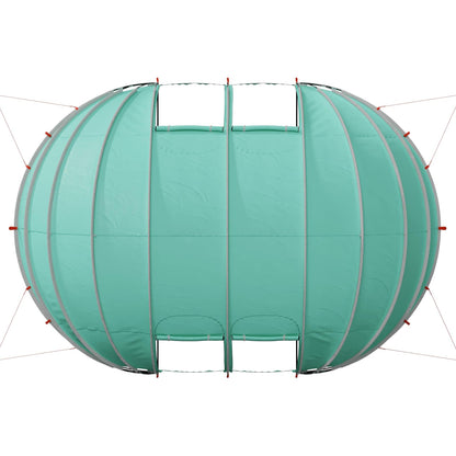 Tenda da piscina a cupola Blu 538 x 440 x 204 cm | homemem39