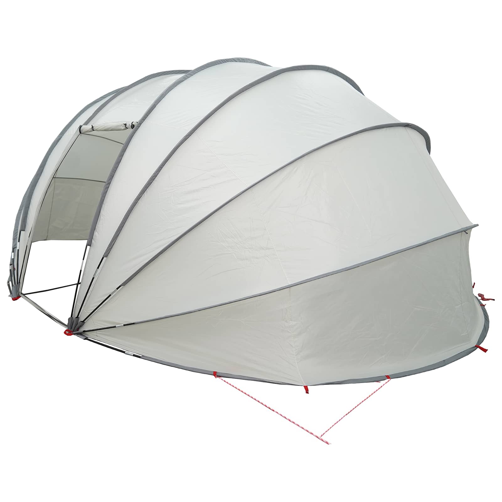 Tenda da piscina a cupola Grigio 538 x 440 x 204 cm | homemem39