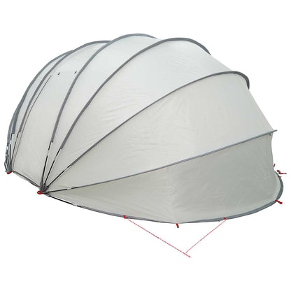Tenda da piscina a cupola Grigio 538 x 440 x 204 cm | homemem39