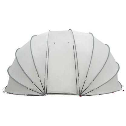 Tenda da piscina a cupola Grigio 538 x 440 x 204 cm | homemem39