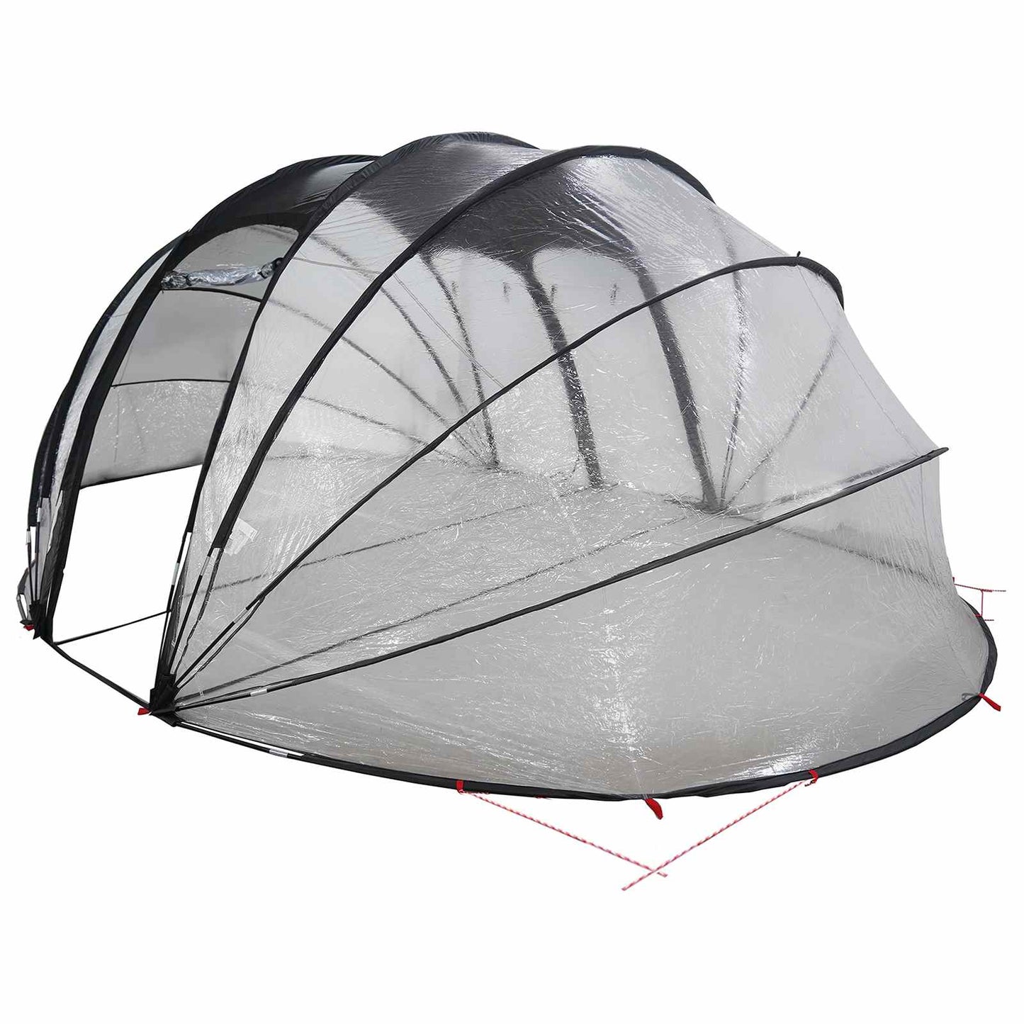 Tenda da piscina a cupola Trasparente 538 x 440 x 204 cm PVC | homemem39