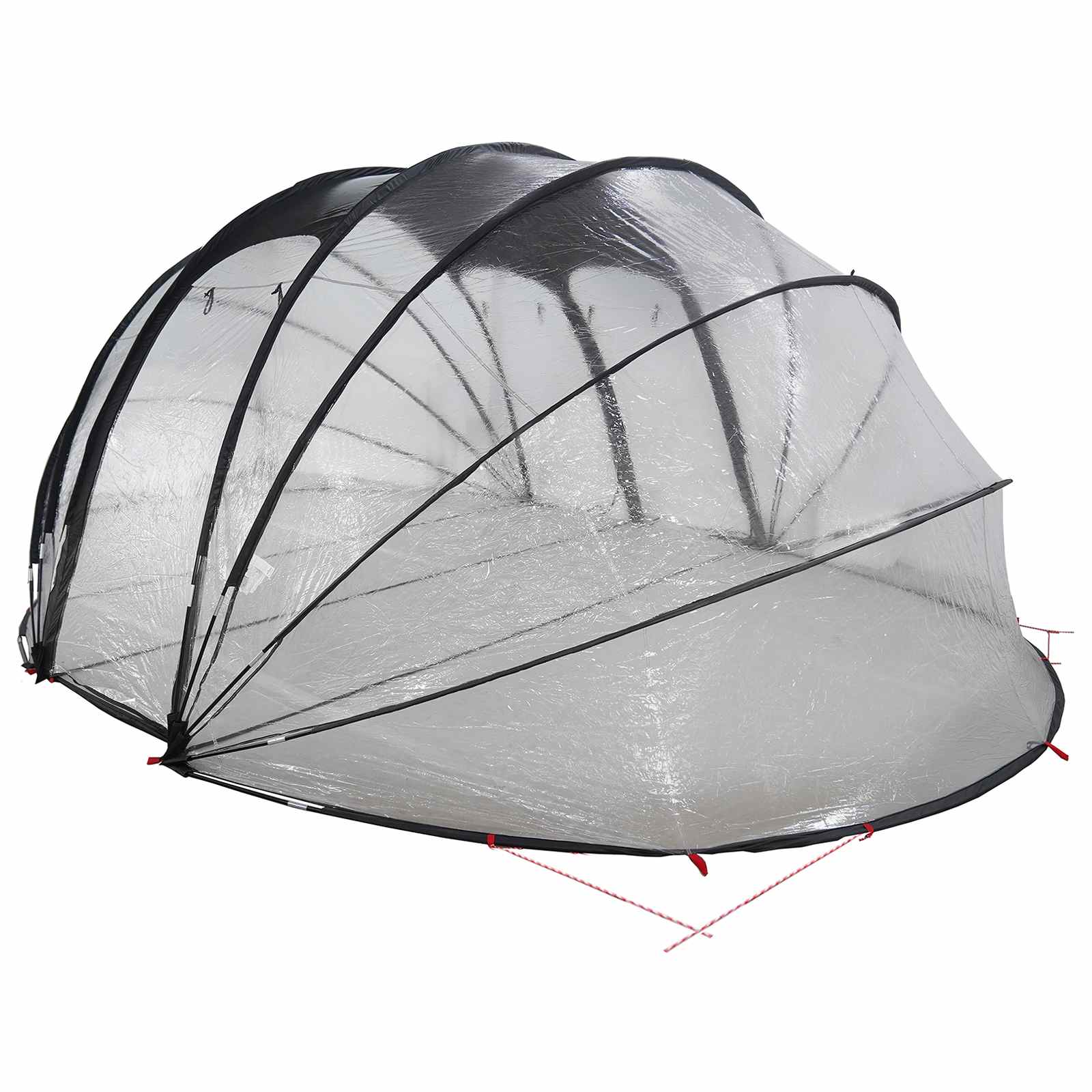 Tenda da piscina a cupola Trasparente 538 x 440 x 204 cm PVC | homemem39