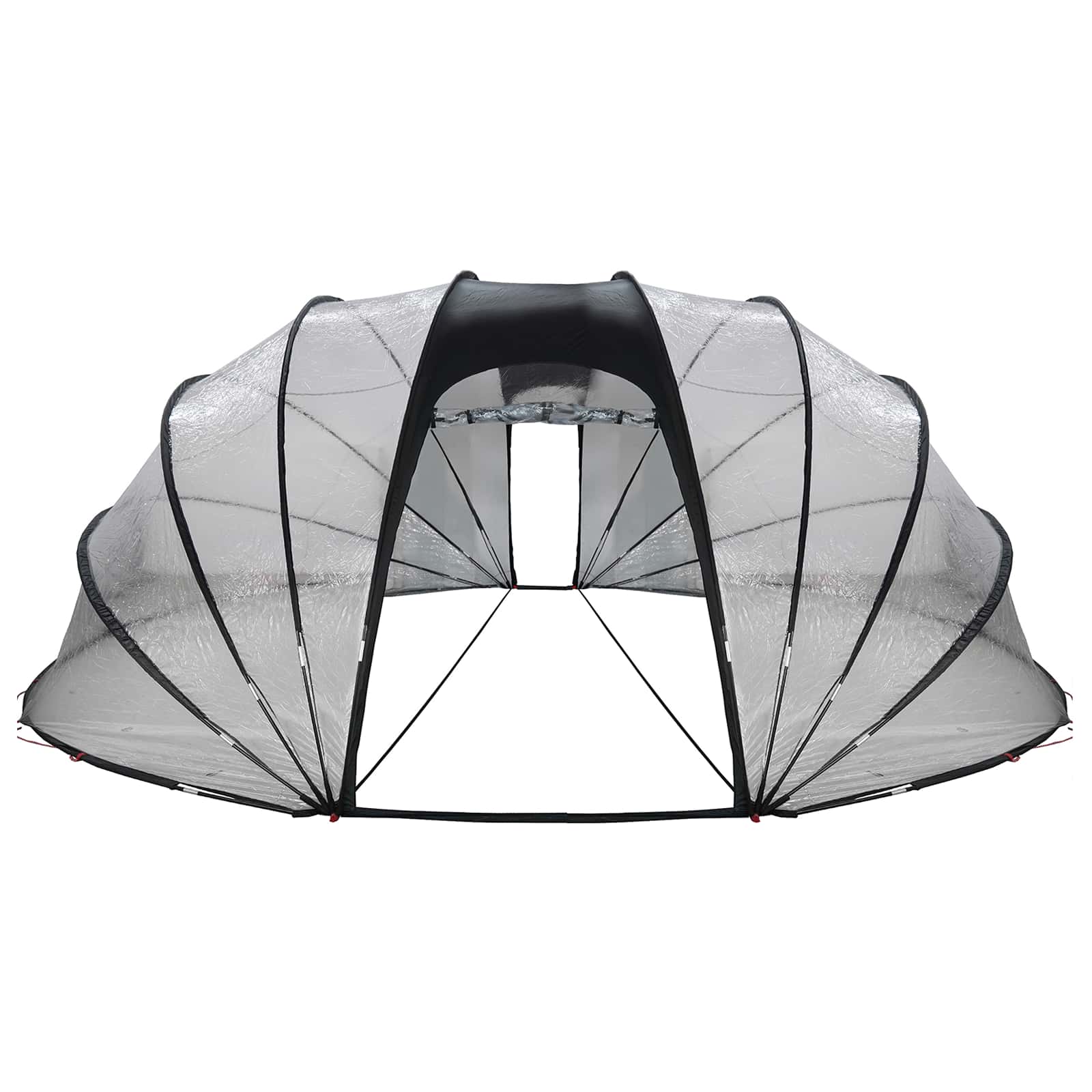 Tenda da piscina a cupola Trasparente 538 x 440 x 204 cm PVC | homemem39