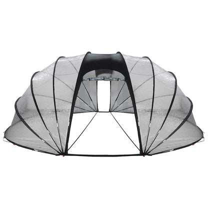 Tenda da piscina a cupola Trasparente 538 x 440 x 204 cm PVC | homemem39