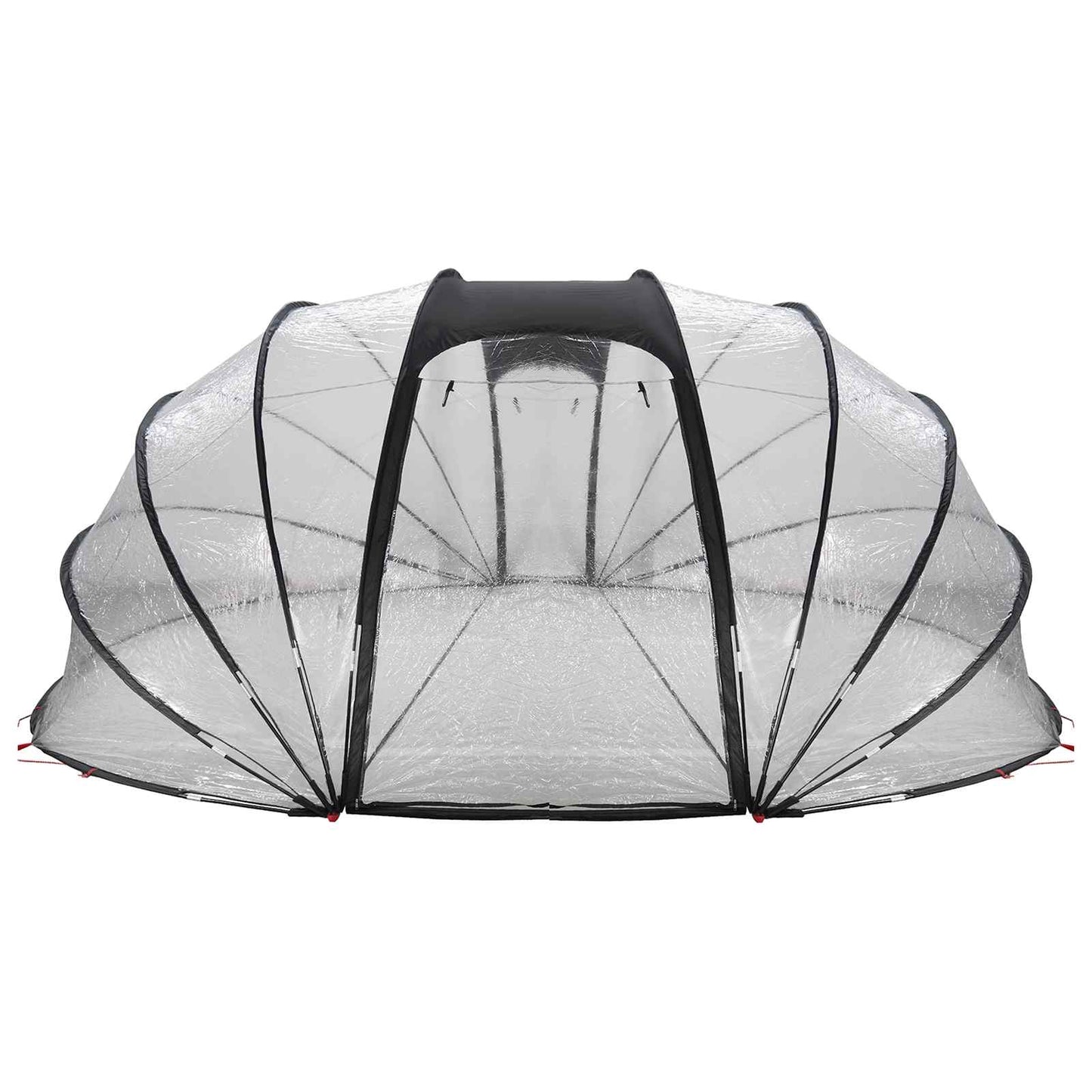 Tenda da piscina a cupola Trasparente 538 x 440 x 204 cm PVC | homemem39