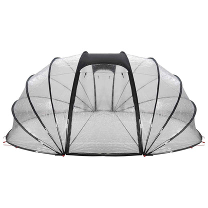 Tenda da piscina a cupola Trasparente 538 x 440 x 204 cm PVC | homemem39