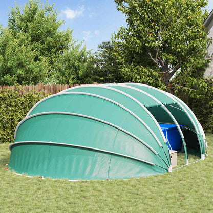Tenda da piscina a cupola Blu 640 x 432 x 205 cm | homemem39