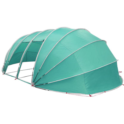 Tenda da piscina a cupola Blu 640 x 432 x 205 cm | homemem39
