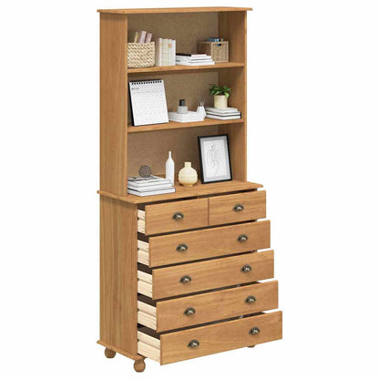 Gabbia ASKIM Cera di Miele 91 x 40 x 200,5 cm Pino massello | homemem39