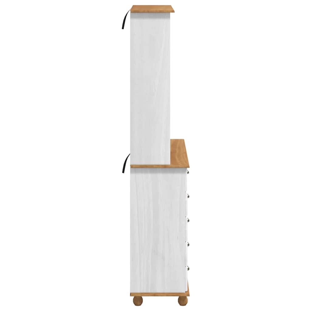 Gabbia ASKIM Bianco 91 x 40 x 200,5 cm Pino massello