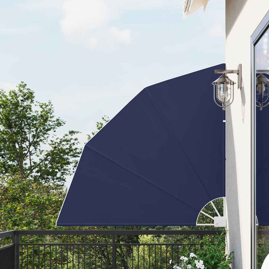 Schermo di Privacy per Balcone Blu navy 140 x 140 cm Poliestere