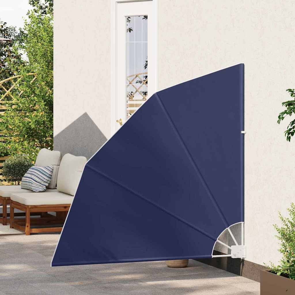 Schermo di Privacy per Balcone Blu navy 140 x 140 cm Poliestere