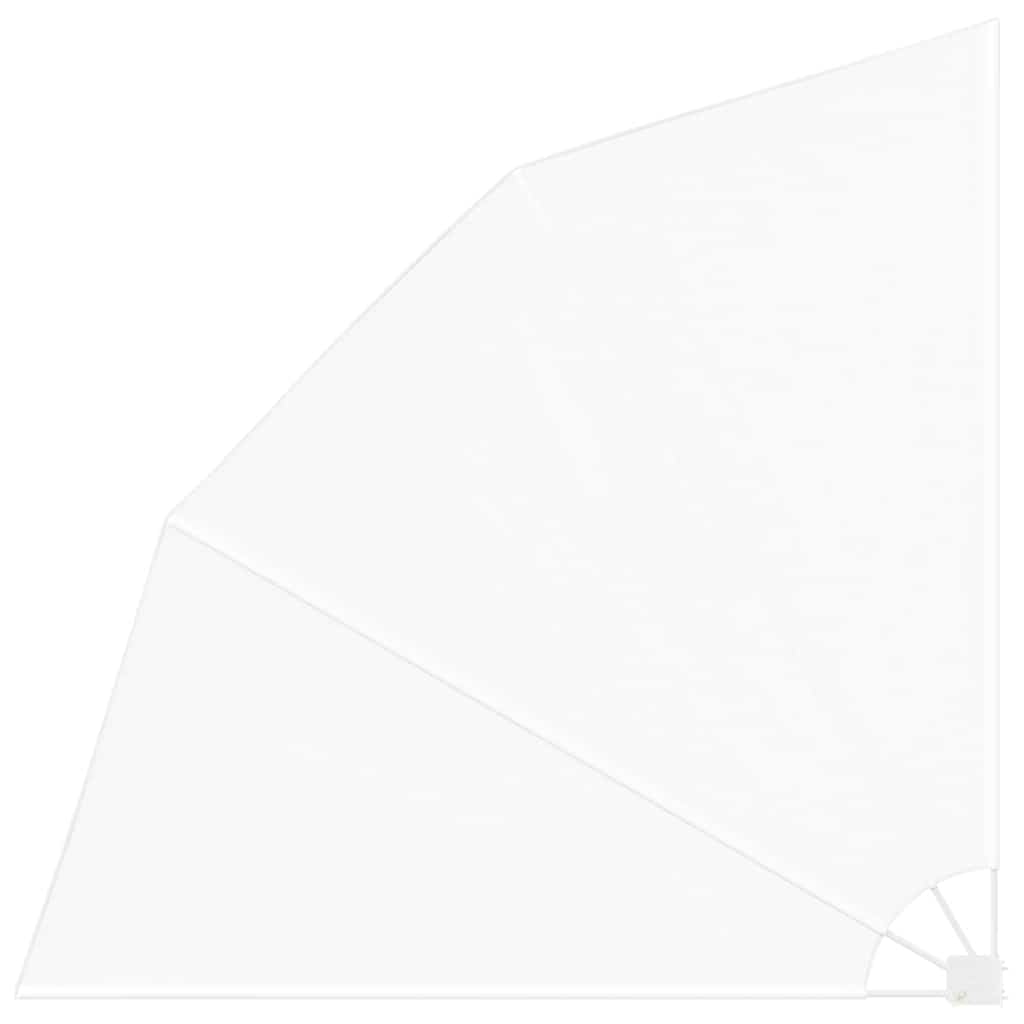 Schermo di Privacy per Balcone Bianco 210 x 210 cm Poliestere