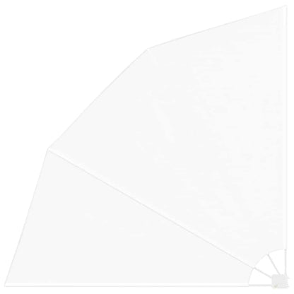 Schermo di Privacy per Balcone Bianco 210 x 210 cm Poliestere