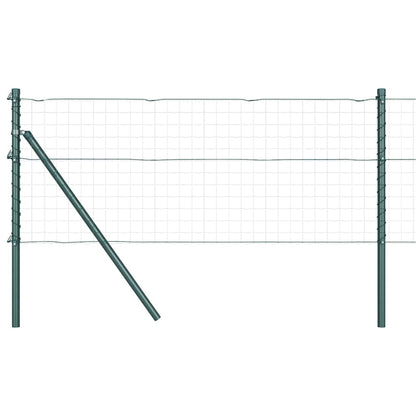 Palo per recinzione interrato 7 pcs Verde