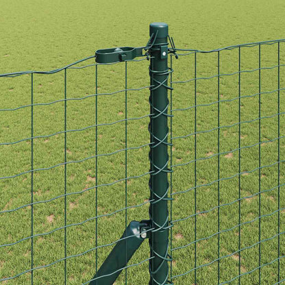 Palo della recinzione 13 pcs Verde Acciaio | homemem39