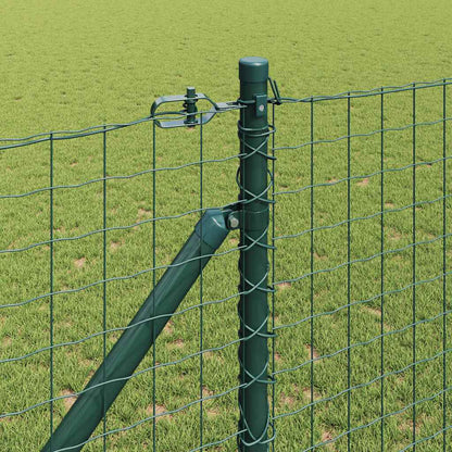 Palo da recinzione con picchetto a terra 7 pz Verde | homemem39