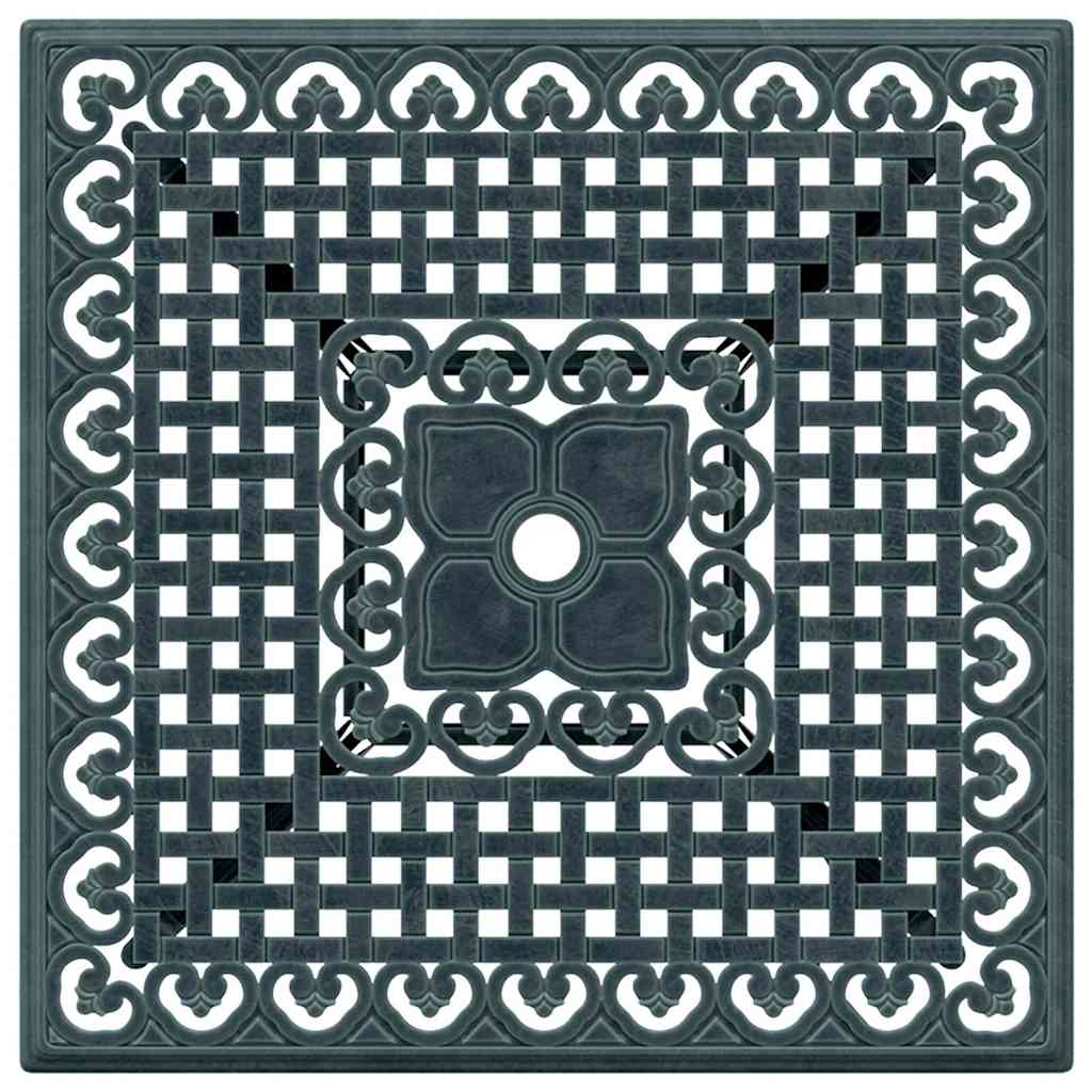 Set di Tavolo da Giardino 3 pcs Verde Alluminio pressofuso | homemem39