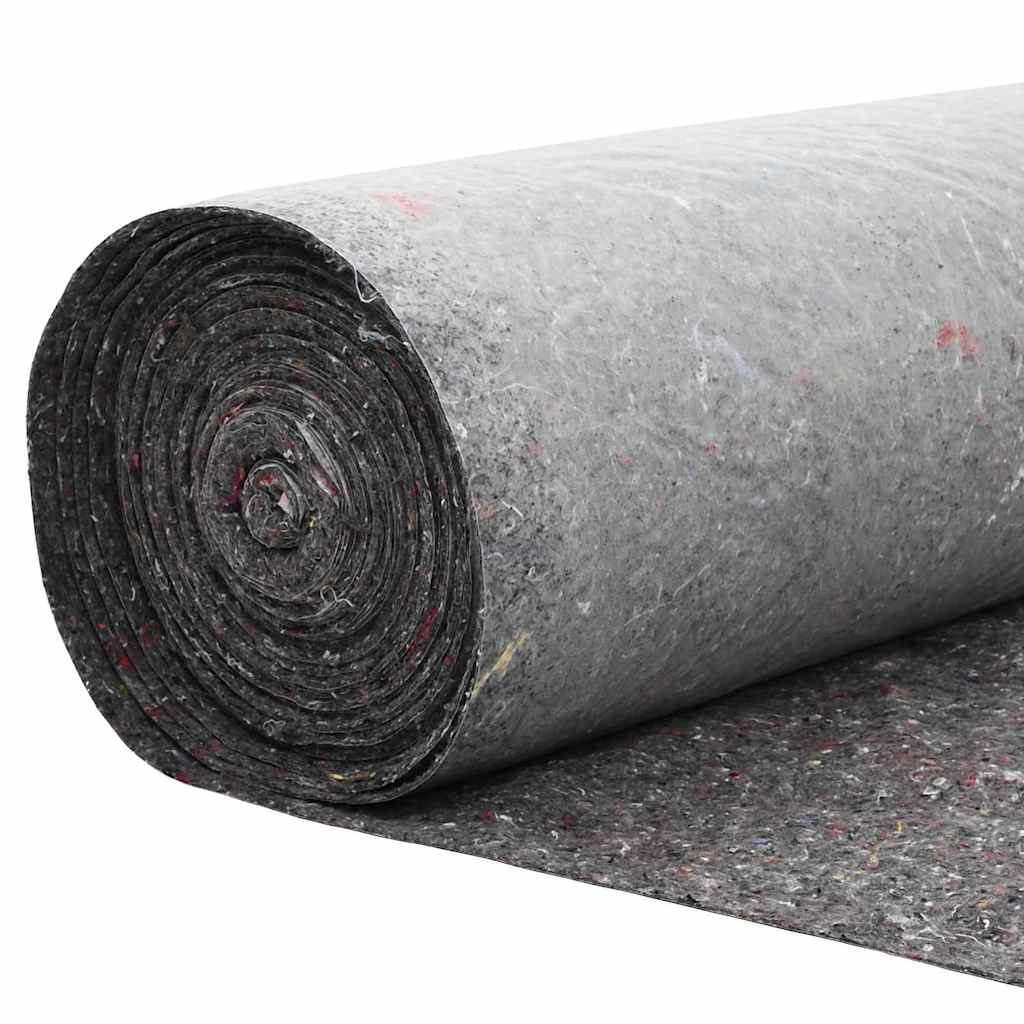 Tessuto per Laghetti Grigio 1 x 10 m Poliestere e Cotone