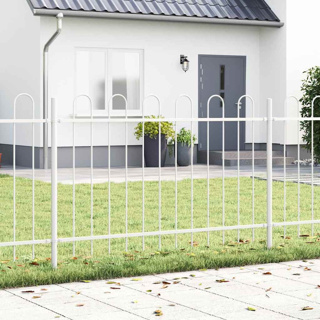 Recinzione per Giardino BOXTEL Bianco