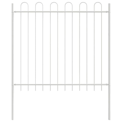 Recinzione per Giardino Bianco 1,7 x 1,5 m