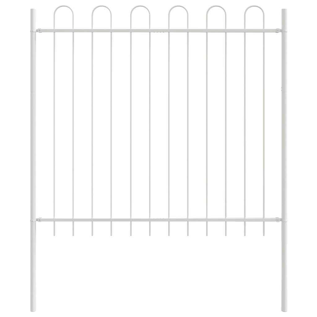 Recinzione per Giardino BOXTEL Bianco