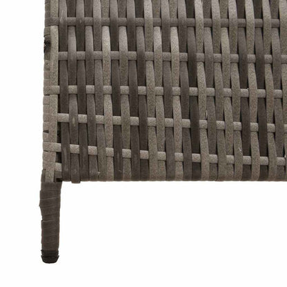 Divider per stanze Grigio 147 x 180 cm polyrattan - homemem39