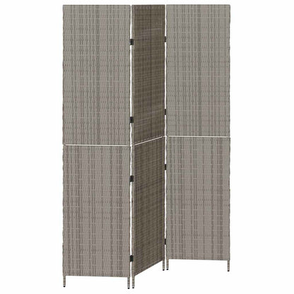 Divider per stanze Grigio 147 x 180 cm polyrattan - homemem39