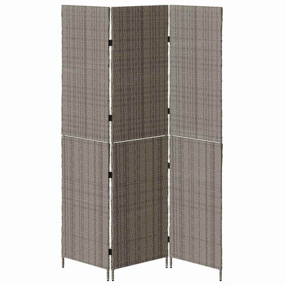 Divider per stanze Grigio 147 x 180 cm polyrattan - homemem39