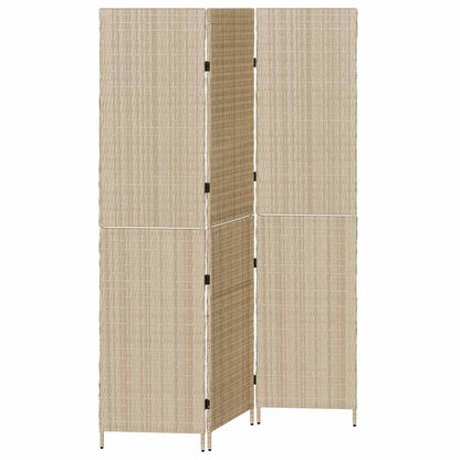 Divider per stanze Beige 147 x 180 cm polyrattan - homemem39