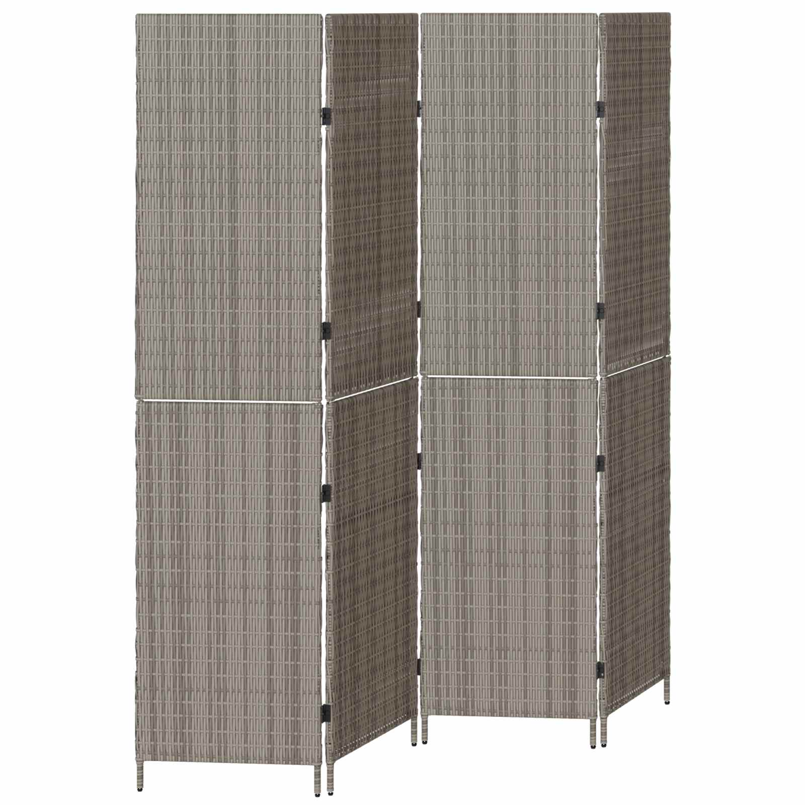 Divider per stanze Grigio 195 x 180 cm polyrattan | homemem39
